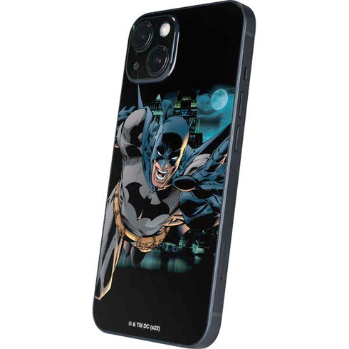 DC Comics Batman All Star Batman & Robin, The Boy Wonder Action Pose Art BY Jim Lee iPhone 14 Plus Skin